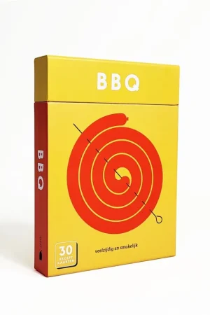 30 receptkaarten - BBQ Actieprijs
