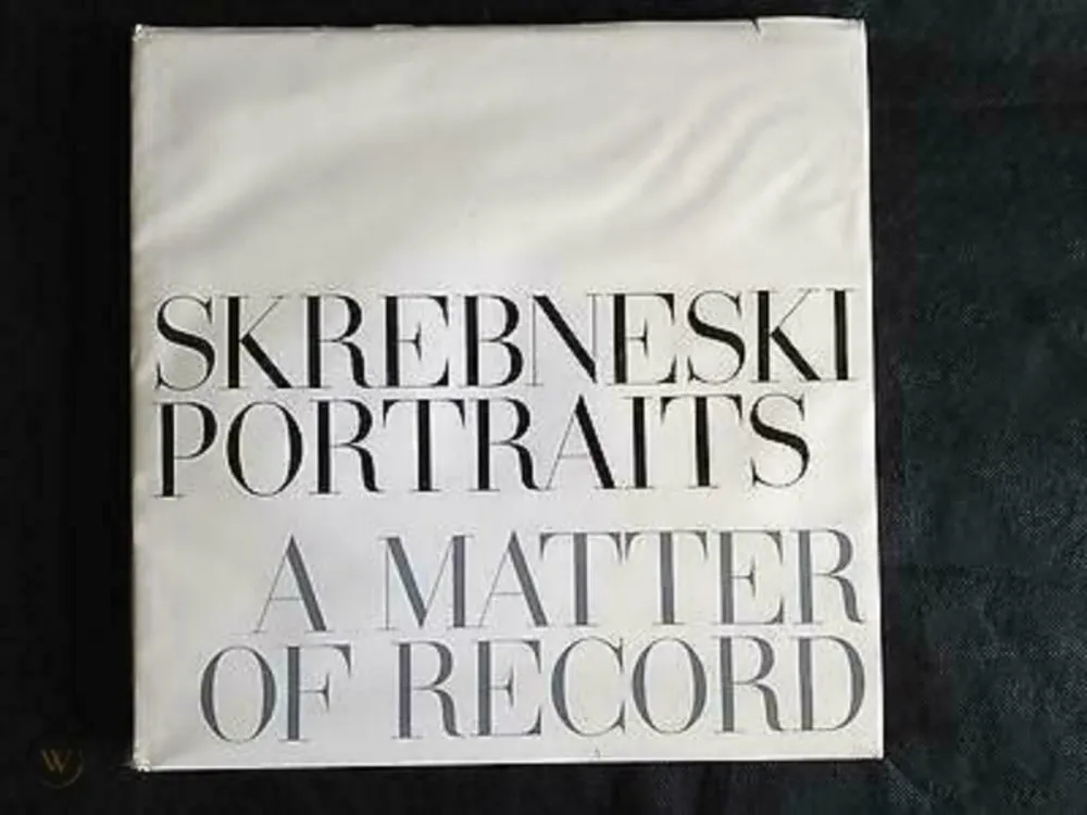 PORTRAITS A MATTER OF RECORD - SKREBNESKI Goedkoop