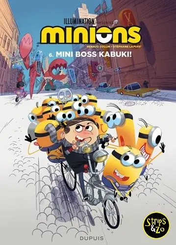 Minions 6 – Mini Boss Kabuki Exclusieve Aanbieding