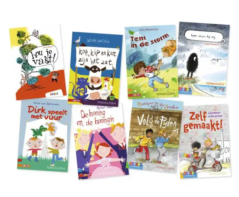 Pakket Toneellezen groep 3 (8 titels) Aanbieding