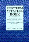 Spectrum citatenboek - Buddingh, C. (samenstelling) Uitverkoop