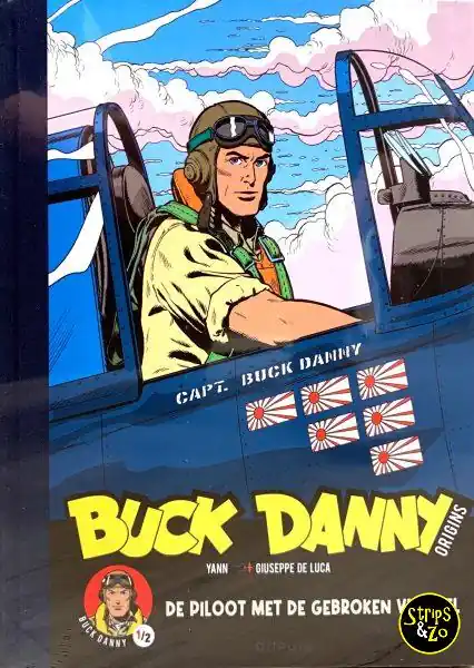 Gecertificeerd Buck Danny – Origins 1 – De piloot met de gebroken vleugel Luxe