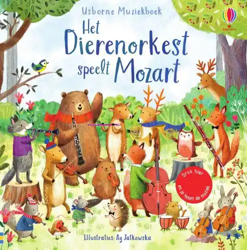 Aanbieding Het dierenorkest speelt Mozart