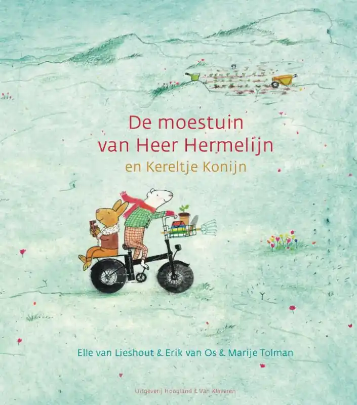 De moestuin van Heer Hermelijn en Kereltje Konijn Speciale Aanbieding