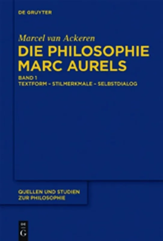 Voordeelprijs Die Philosophie Marc Aurels - Marcel van Ackeren
