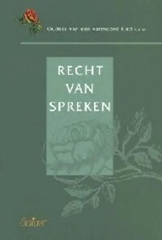 Nu Kopen RECHT VAN SPREKEN - OUDERS VERMOORD KIND