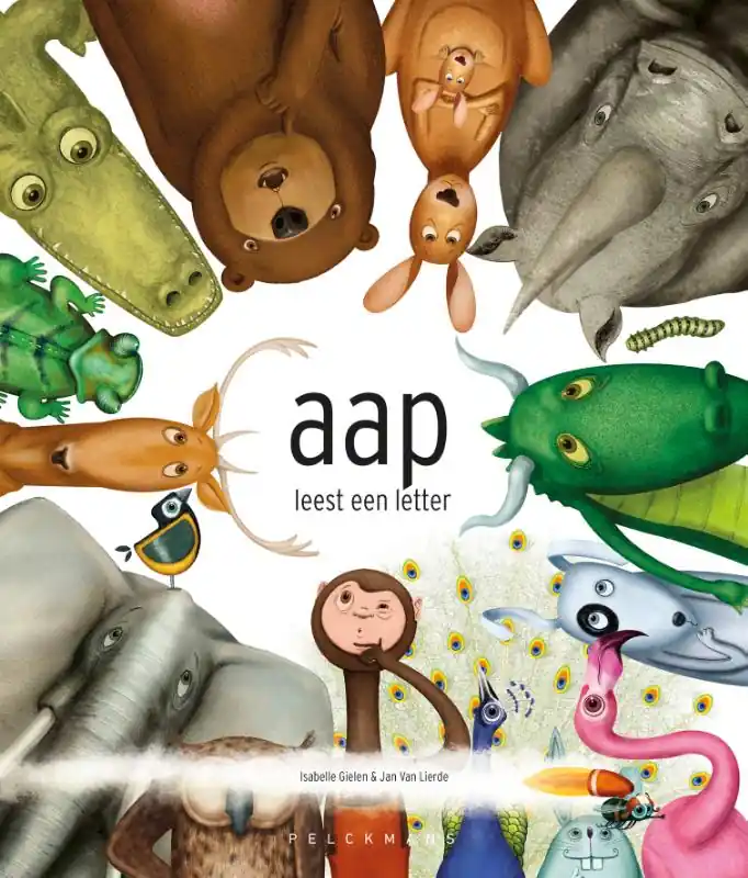 Aap leest een letter Express Levering