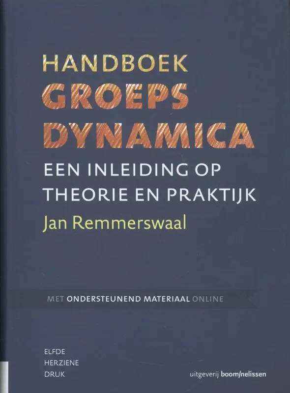 Dagaanbieding Handboek groepsdynamica - Jan Remmerswaal