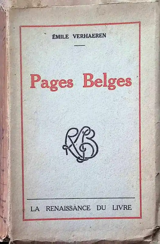 Hoge Kwaliteit Pages Belges - Emile Verhaeren