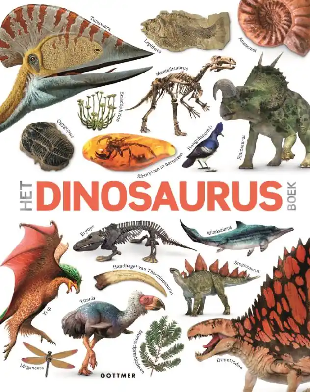 Het dinosaurusboek Seizoensaanbieding