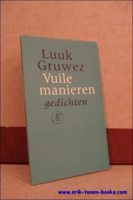 Rechtstreeks Van De Fabrikant Vuile manieren - L. Gruwez
