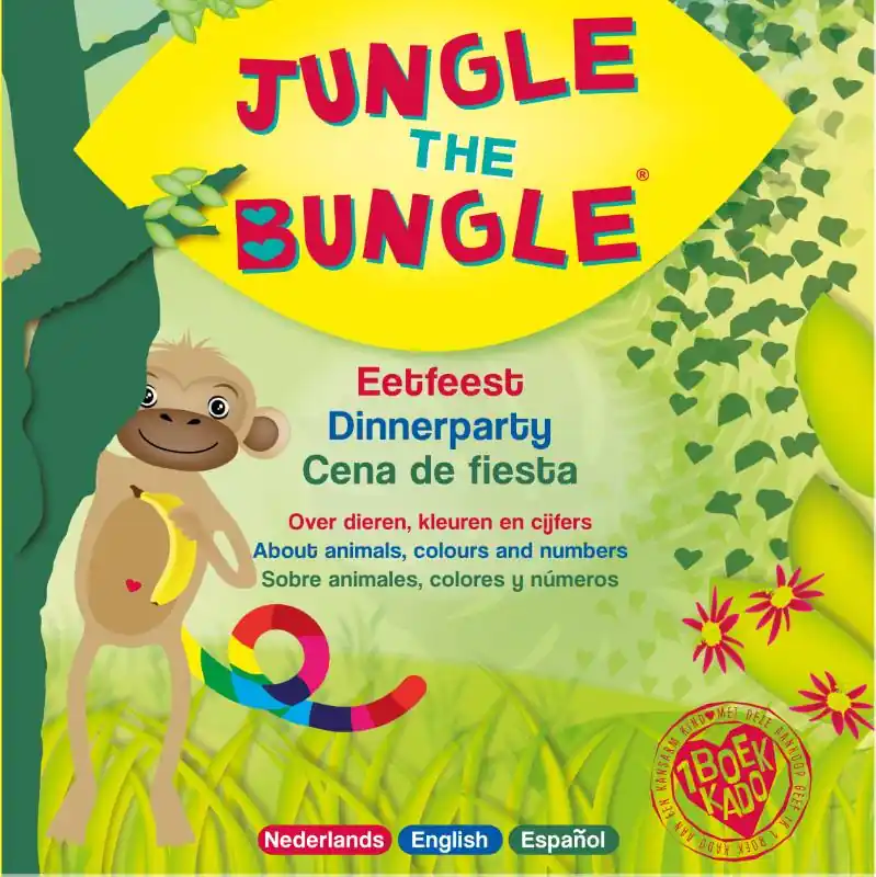 Jungle the Bungle eetfeest, dinnerparty, cena de fiesta Flitsaanbieding