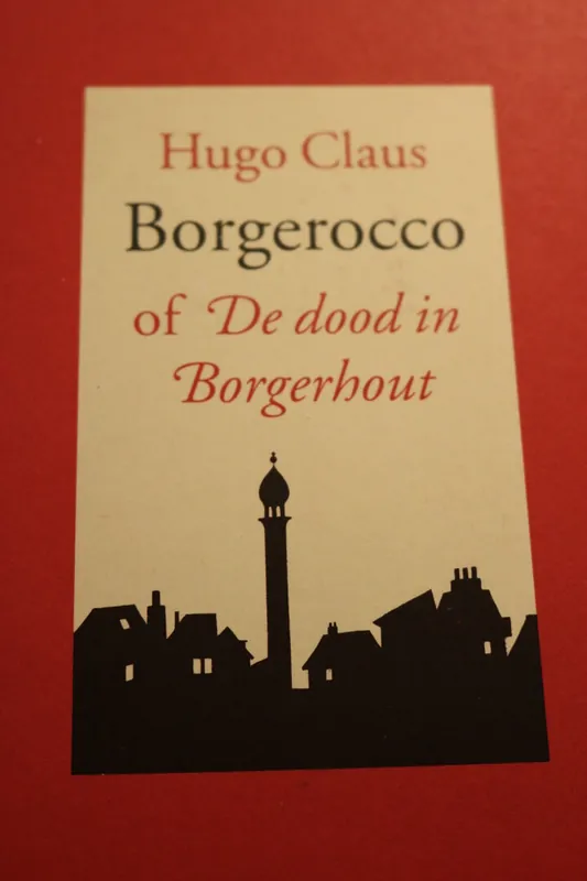 Borgerocco - Hugo Claus Hoge Kwaliteit