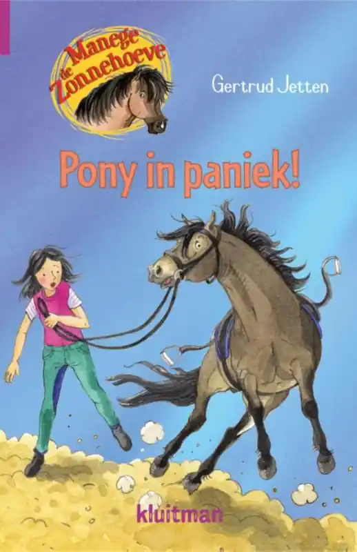 Merkproduct Pony in paniek