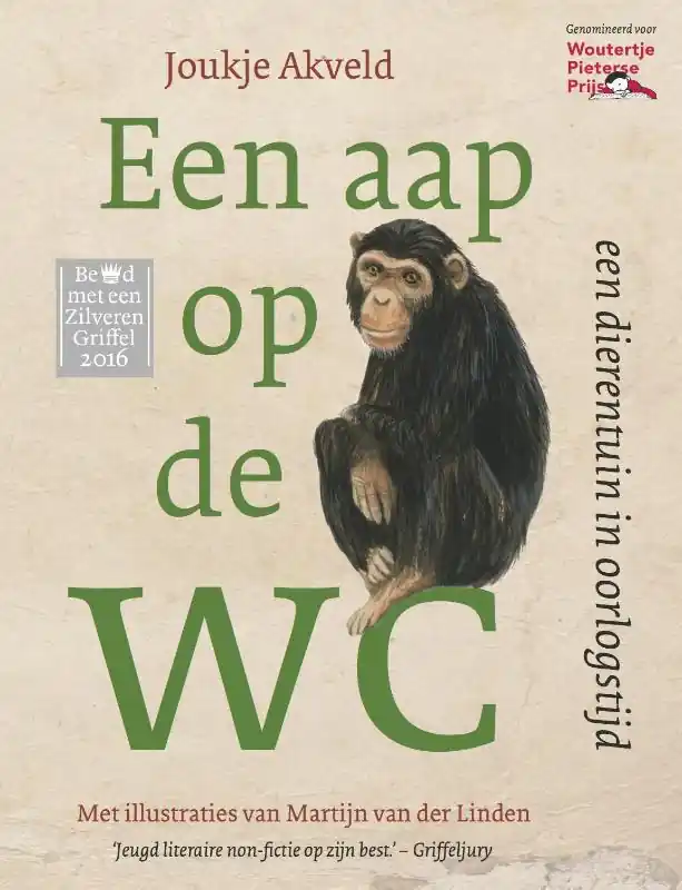 Beperkt Aanbod Een aap op de wc