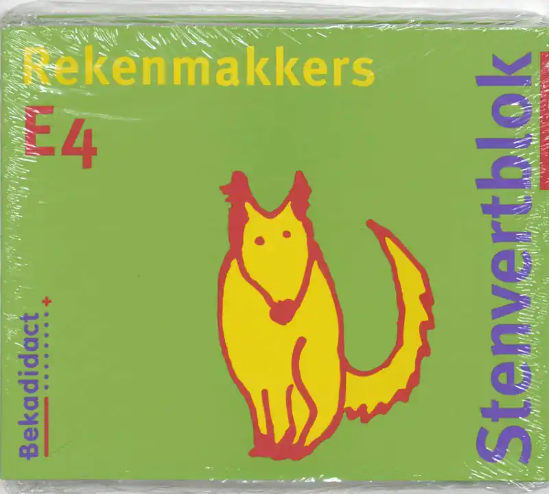Direct Beschikbaar Stenvert Rekenen Rekenmakkers E4 Werkboek groep 4 (5 ex)