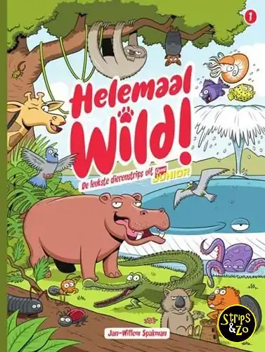 Weekendaanbieding Helemaal Wild! 1 – De leukste dierenstrips