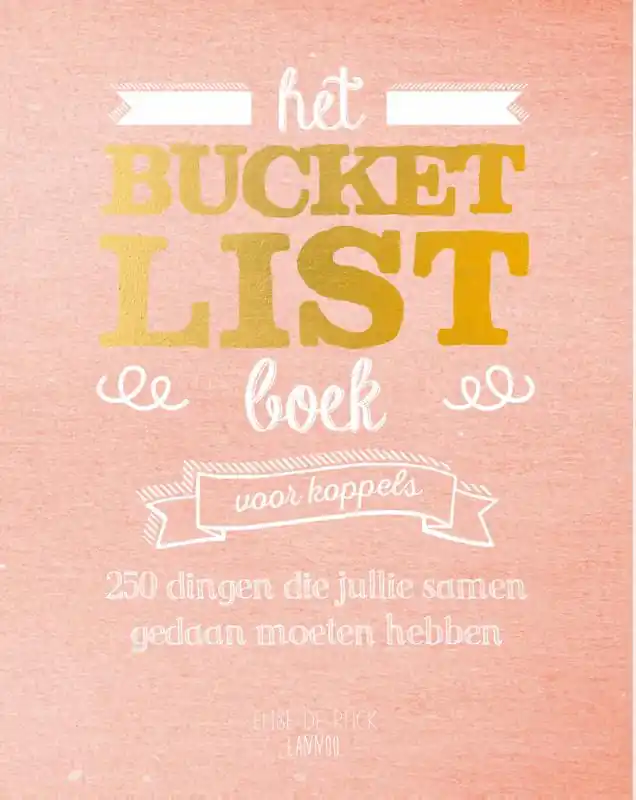 Het Bucketlist boek voor koppels - Elise de Rijck Dagaanbieding