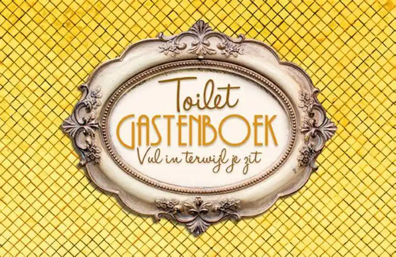 Express Levering Het toiletgastenboek / Druk 5