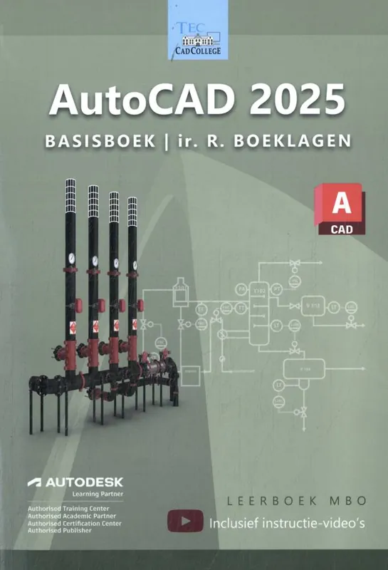 Rechtstreeks Van De Fabrikant Basisboek AutoCAD 2025 / Druk 1