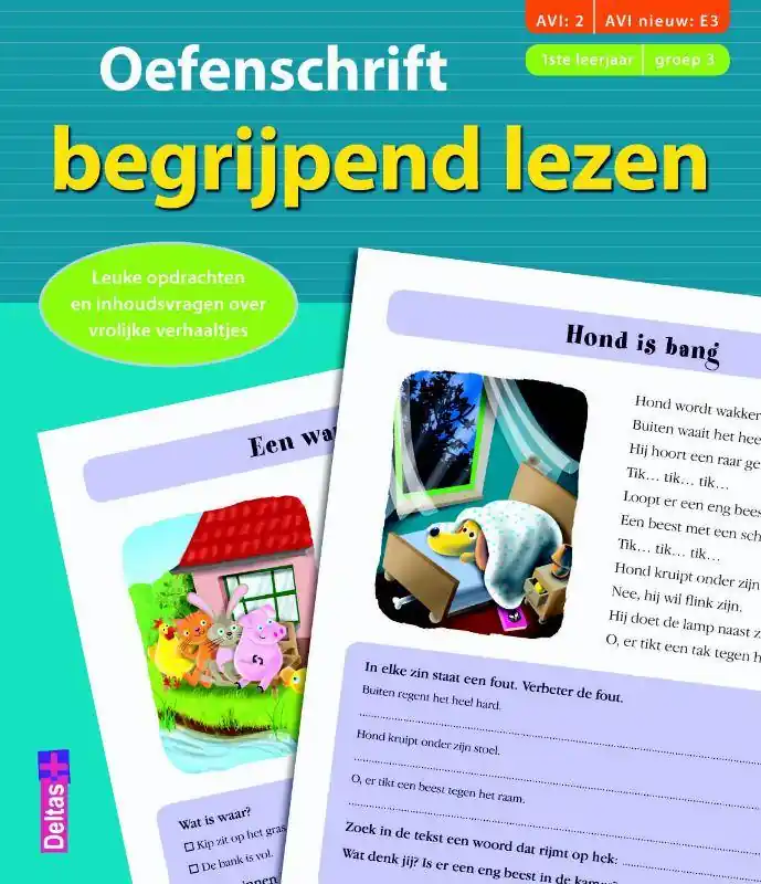 Gecertificeerd Oefenschrift begrijpend lezen Groep 3 / Druk 1