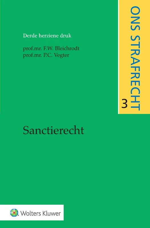 Betaalbaar Sanctierecht derde herziene druk / Druk 3