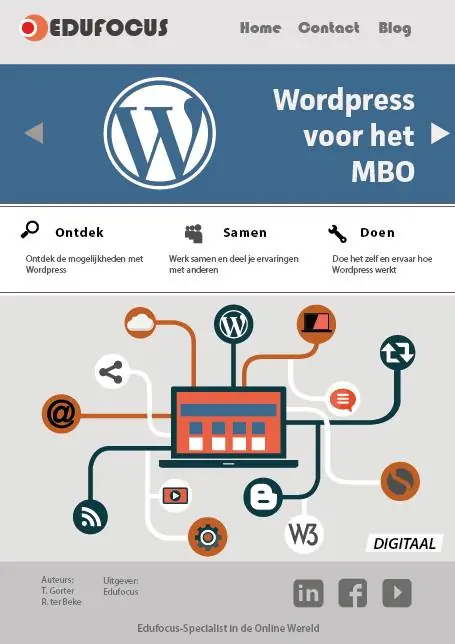 Goedkoop Wordpress voor het MBO - 1 jaar licentie / Druk 1