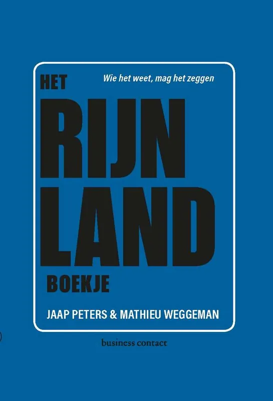 Het Rijnland-boekje / Druk 18 Gecertificeerd