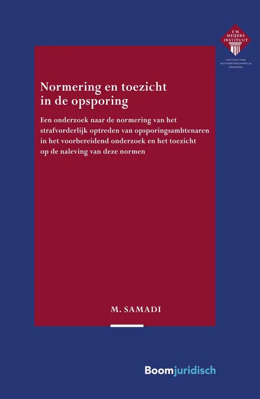 Premium Normering en toezicht in de opsporing / Druk 1