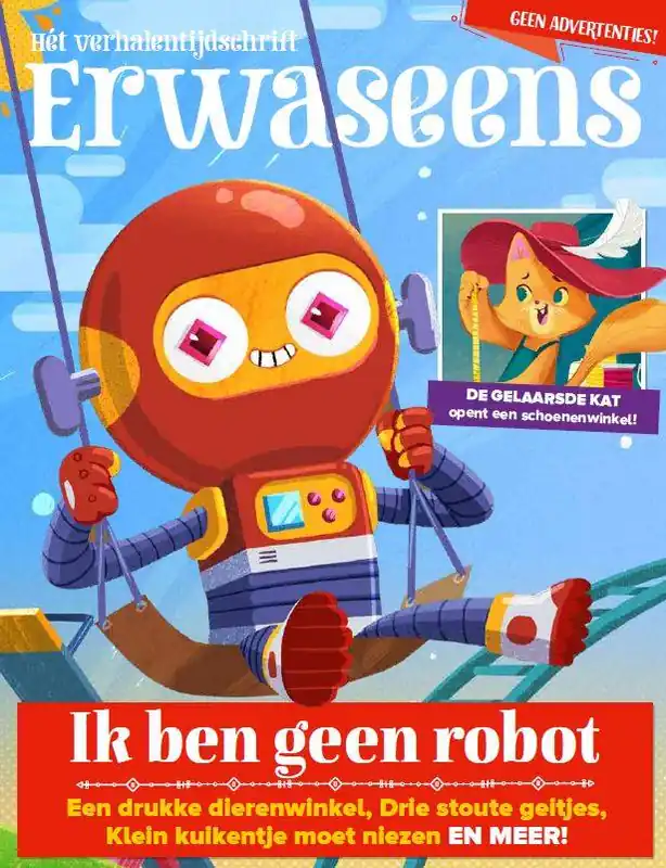 Ik ben geen robot / Druk 1 Rechtstreeks Van De Fabrikant