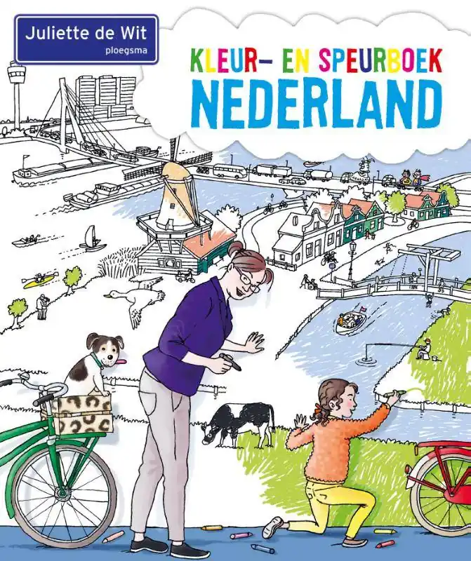 Korting Kleur- en speurboek Nederland / Druk 1