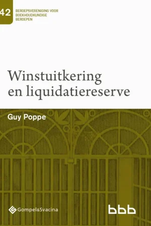 42-Winstuitkering en liquidatiereserve / Druk 1 Gratis Verzending
