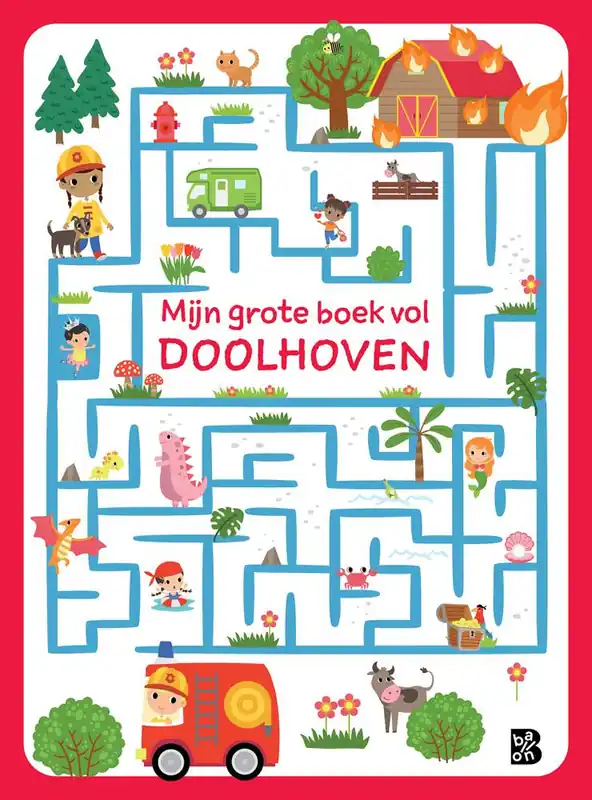 Mijn grote boek vol doolhoven / Druk 1 Koopje