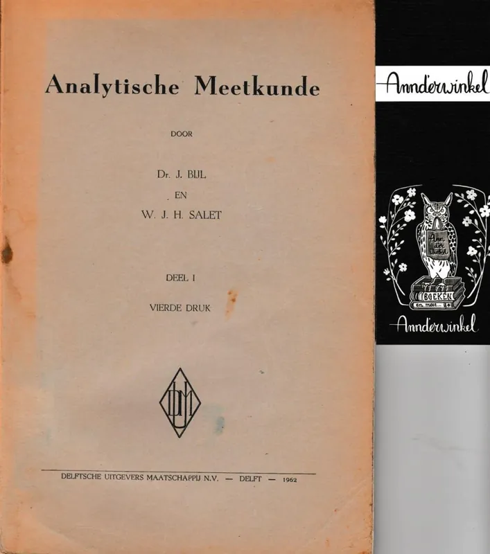 Beste Prijs Analytische meetkunde - Bijl, Dr. J. & Salet, W. J. H.