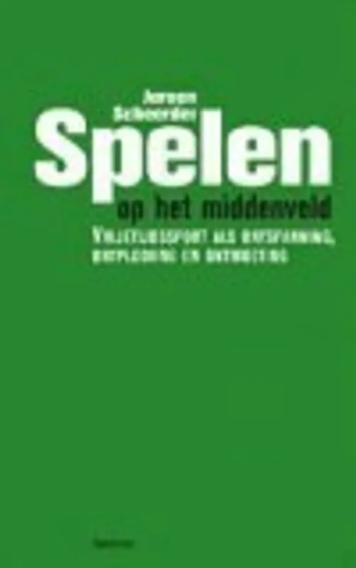 Beste Prijs Spelen op het middenveld - Jeroen Scheerder