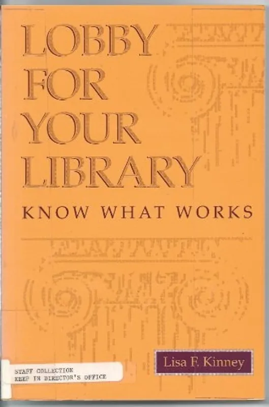 Lage Kosten Lobby for your library - Lisa Kinney