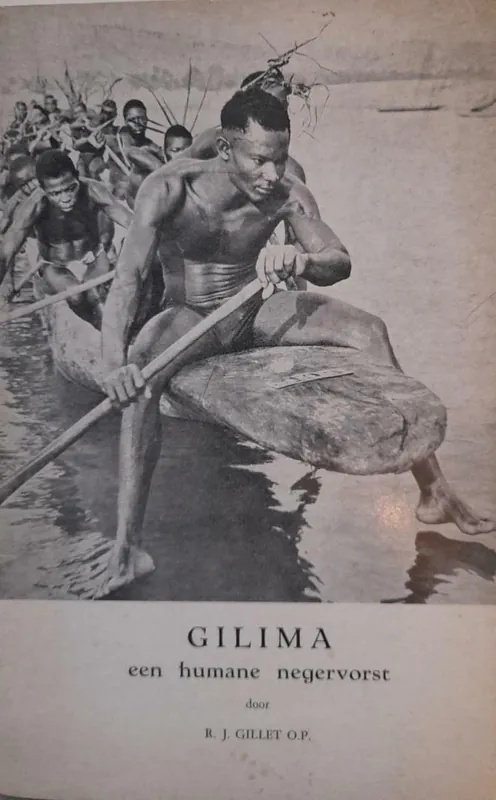 Actieprijs GILIMA, een humane negervorst - karakterstudie (Gesigneerd) - Gillet, R.J.