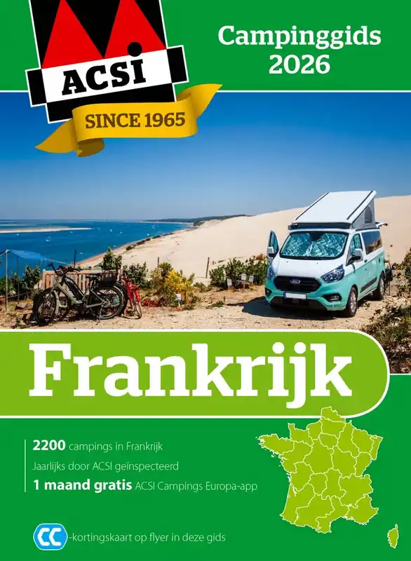 Laatste Versie ACSI Campinggids Frankrijk 2026 / Druk 1
