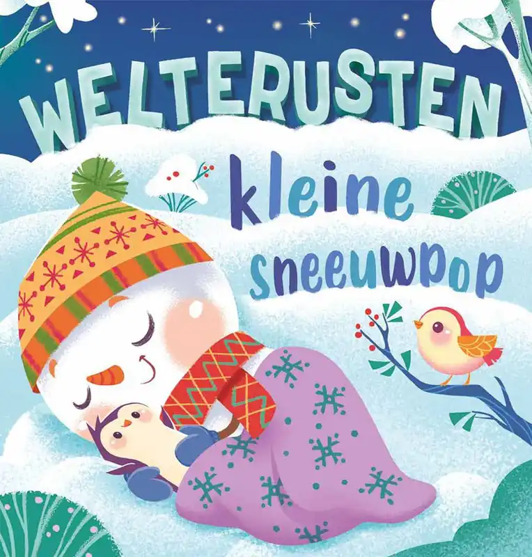 Weekendaanbieding Welterusten kleine sneeuwpop / Druk 1