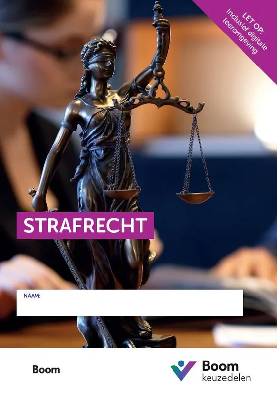 Dagaanbieding Keuzedeel Strafrecht versie 2025 | combipakket / Druk 1