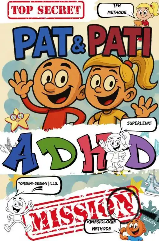Shop Nu Pat & Pati ADHD MISSION TOP SECRET / Druk 1