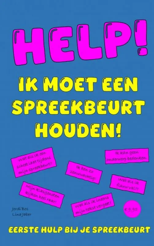 Populair HELP! IK MOET EEN SPREEKBEURT HOUDEN! / Druk 1