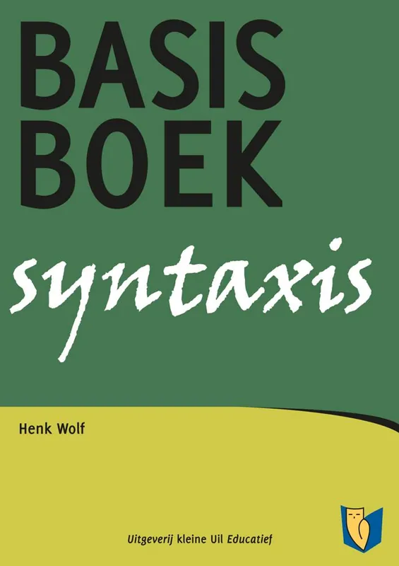 Gereduceerde Prijs Basisboek syntaxis / Druk 2