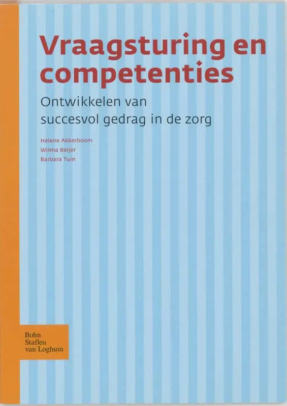 Vraagsturing en competenties / Druk 1 Weekendaanbieding