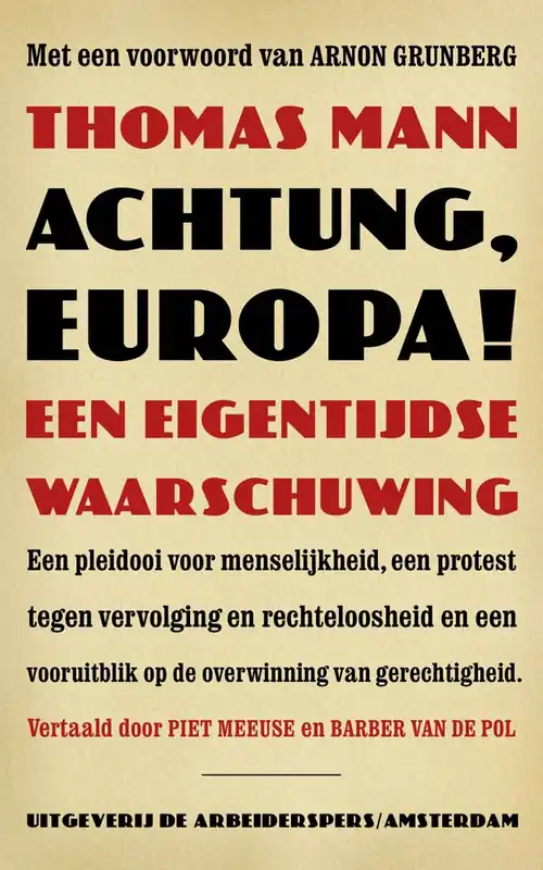 Achtung, Europa! / Druk 1 Op = Op