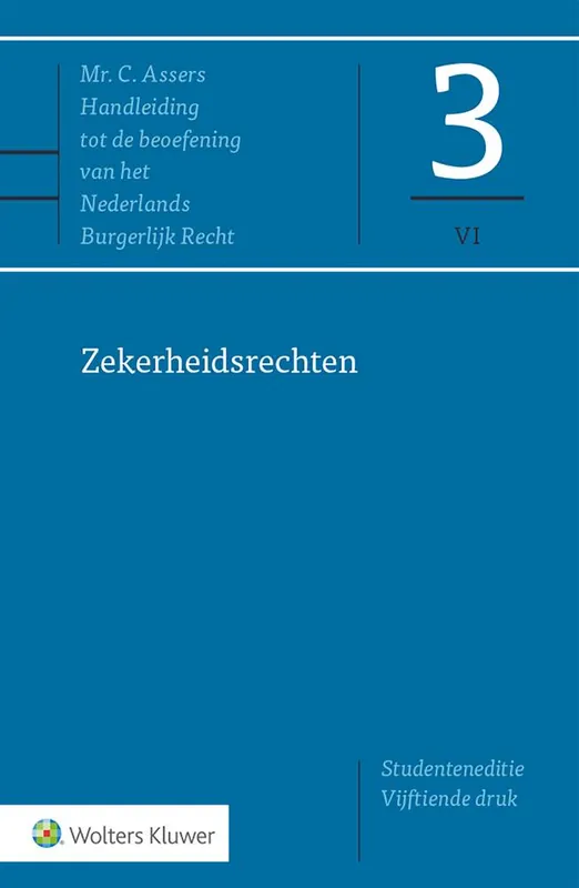 Uitverkoop Zekerheidsrechten / Druk 15