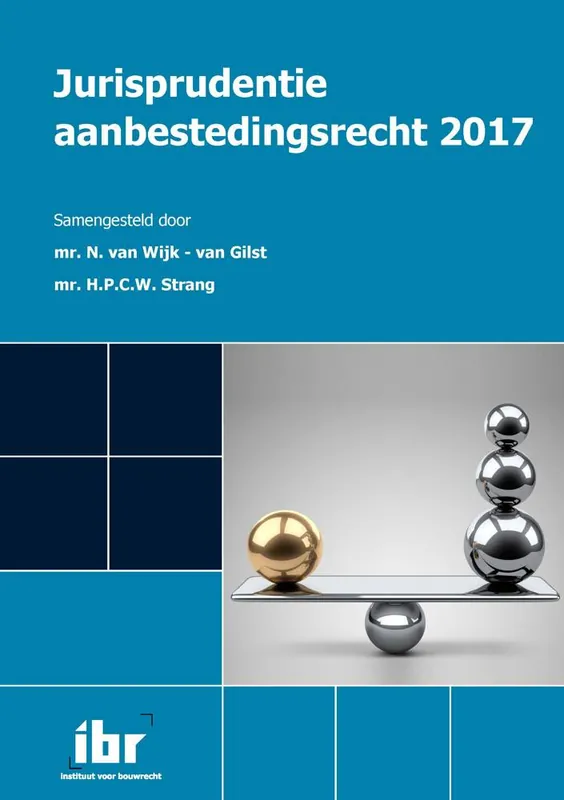 Korting Jurisprudentie aanbestedingsrecht 2017 / Druk 1