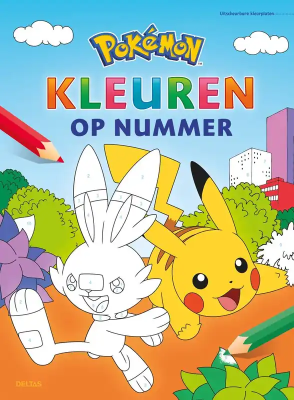 Pokémon Kleuren op nummer / Druk 1 Beperkt Aanbod