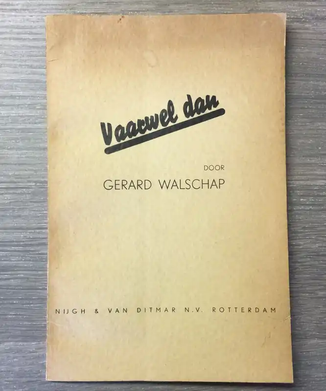 Beperkt Aanbod Vaarwel dan - Gerard Walschap