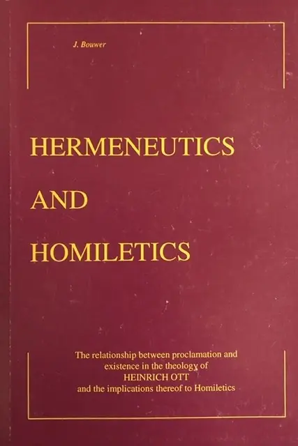 Beste Prijs Hermeneutics and homiletics - Bouwer